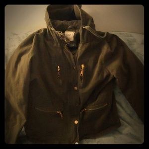DONATED❤❤-Army Green Utilty Jacket